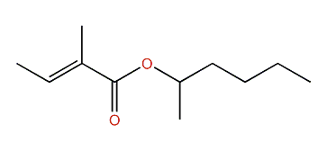 Hexyl (E)-2-methyl-2-butenoate